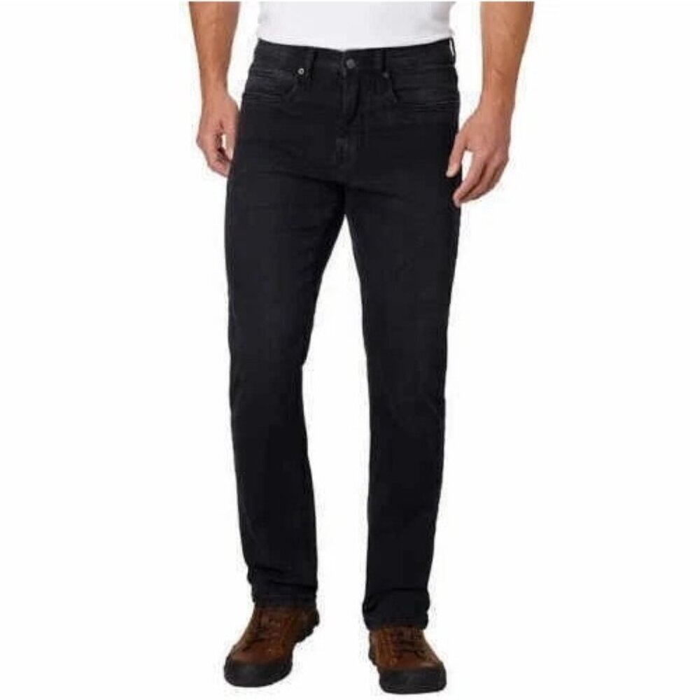 NEW Urban Star Men's 30x32 Stretch Relaxed Fit Straight Leg Pants Dark Gray